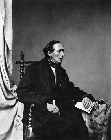 Could you select Hans Christian Andersen's most well-known occupations? [br](Select 2 answers)
