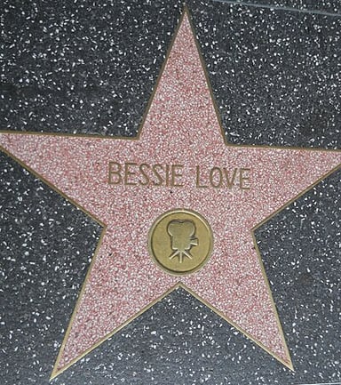 Bessie Love appeared in Hollywood films during what period primarily?