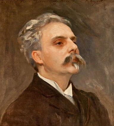 What nationality was Gabriel Fauré?