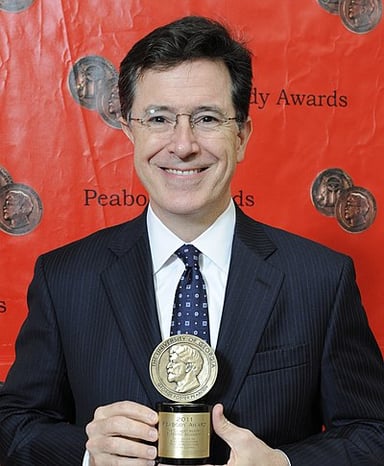 What was the name of the character Stephen Colbert portrayed on The Colbert Report?