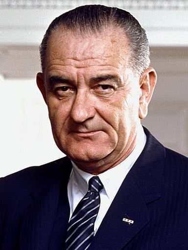 What does Lyndon B. Johnson look like?