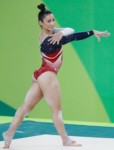 How many times has Aly Raisman medaled in the all-around at the national championships?
