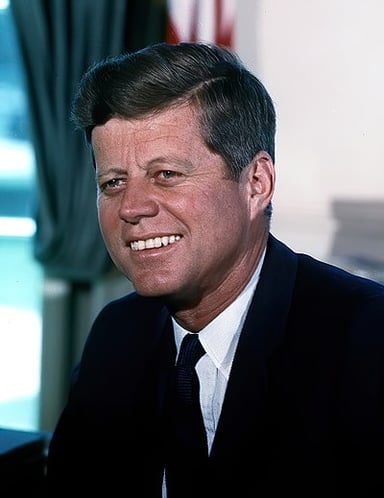 What significant events are related to John F. Kennedy? [br] (Select 2 answers)