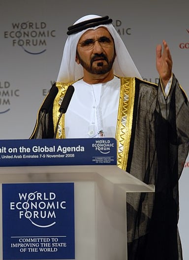 What is Mohammed bin Rashid Al Maktoum's official title in Dubai?