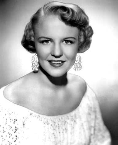Was Peggy Lee also a popular music singer?