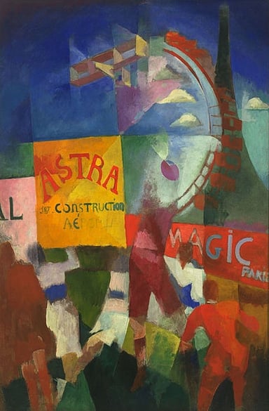 What art movement did Robert Delaunay co-found?