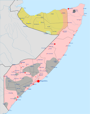 what countries border with Somalia?