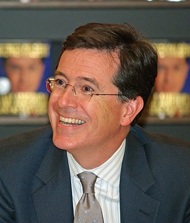 What is Stephen Colbert's middle name?
