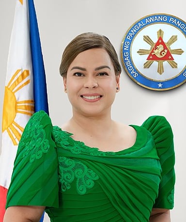 From which college did Sara Duterte graduate with a law degree?