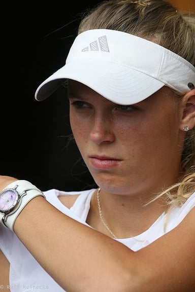 In which year did Caroline Wozniacki win the most WTA singles titles?