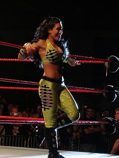 Which wrestling organization did Melina most recently wrestle for outside WWE?