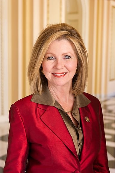When did Marsha Blackburn become the first woman to be elected to the U.S. Senate from Tennessee?