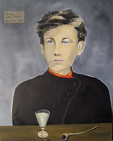 What theme is often found in Rimbaud's poetry?