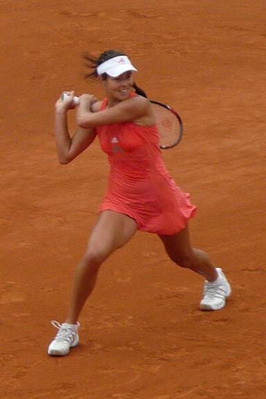In which year did Ana Ivanovic become the world No. 1 in tennis?