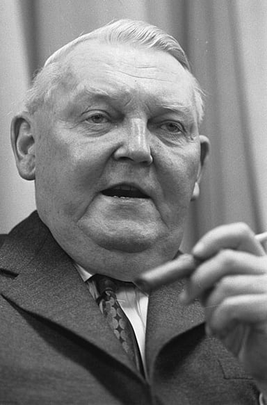 Why did Ludwig Erhard lose the public's confidence?