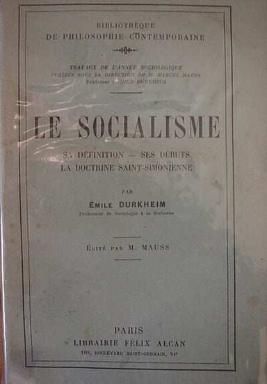 In which year did Durkheim establish the first European department of sociology?