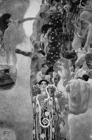 Who was a notable peer influenced by Klimt's work?