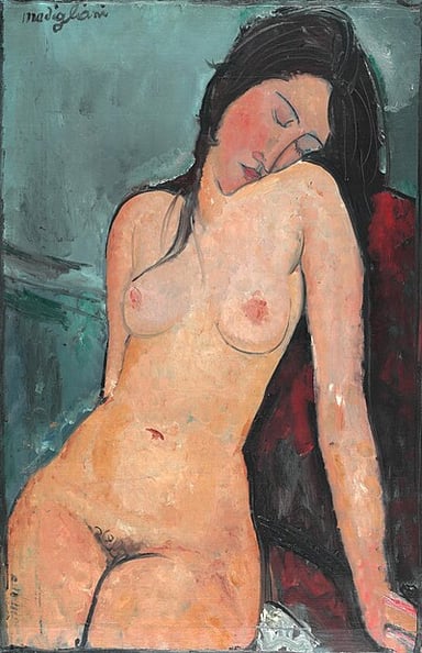 What type of antiquity did Modigliani study?