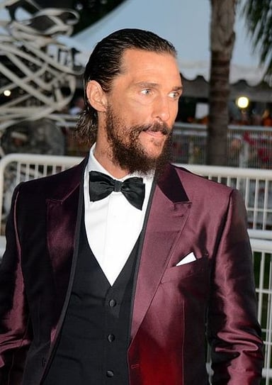 What is Matthew McConaughey's middle name?
