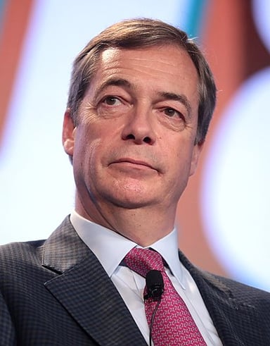 Which UK political party did Nigel Farage help to establish?