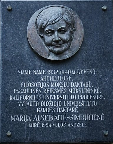 Which hypothesis is Marija Gimbutas known for?