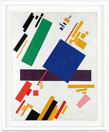 What notable art movement did Malevich found?