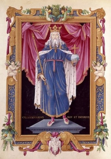 When was Charlemagne crowned Emperor of the Romans?