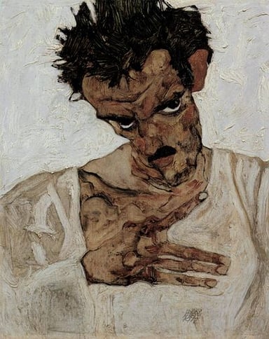Who was Schiele primarily influenced by in his early career?