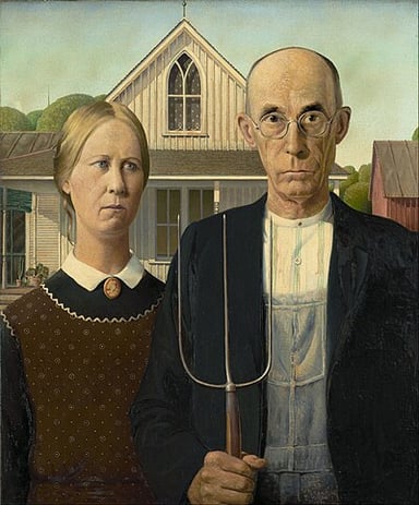 Was Grant Wood associated with any art colonies?