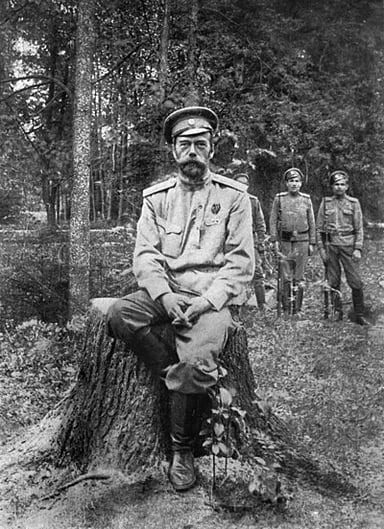 Could you tell what noble title Nicholas II Of Russia holds?