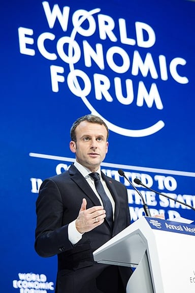 What significant event is related to Emmanuel Macron?