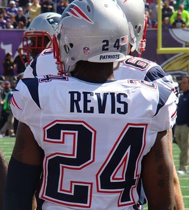 How many non-consecutive seasons did Revis spend with The Jets?