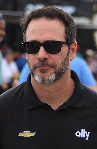 Which racing series did Jimmie Johnson compete in between 2021 and 2022?