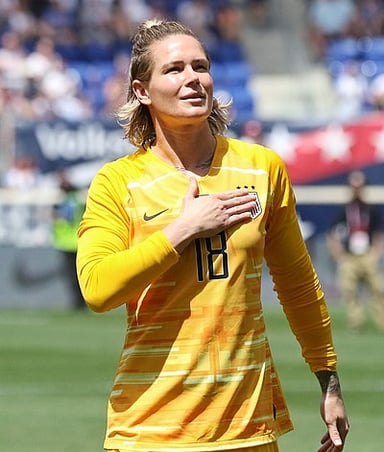 Against which team did Ashlyn debut for the national team?