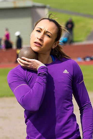 What other track event, besides the heptathlon, is Jessica known for?