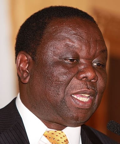 What was the name of Tsvangirai's first wife?