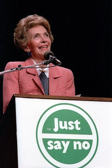 What did Nancy Reagan do after her husband's time in office?