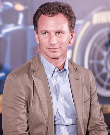 What racing sport is Christian Horner associated with?