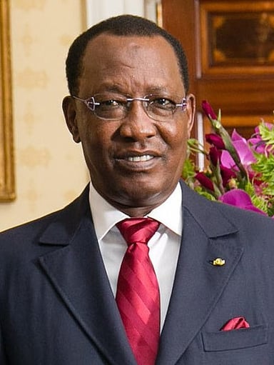 How long did Idriss Déby serve as president of Chad?