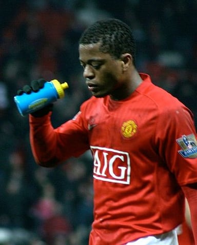 Who described Patrice Evra as one of the best left-backs in Europe?