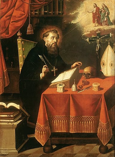 What significant events are related to Augustine Of Hippo? [br] (Select 2 answers)