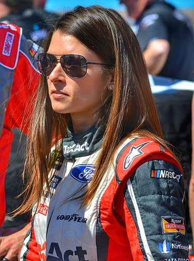 How many pole positions did Danica Patrick achieve in her rookie season in the IndyCar Series?