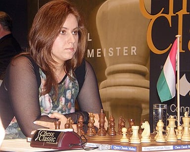 Who did Polgár NOT defeat in rapid chess?