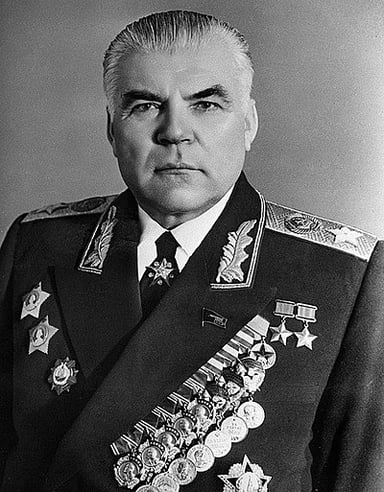 What title did Rodion Malinovsky hold in the Soviet Union?