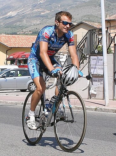 In which year did Scarponi win the junior Italian National Road Race Championships?