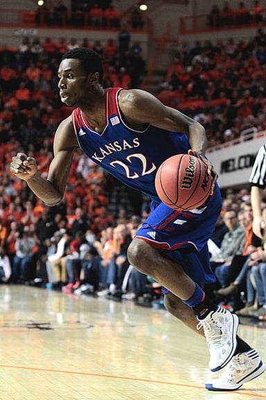What was the honor given to Andrew Wiggins by Kansas college?