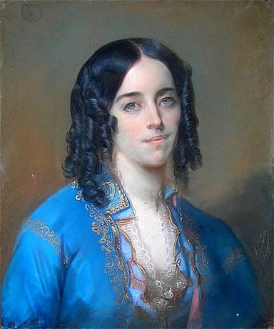 George Sand was predominantly associated with what kind of writing?