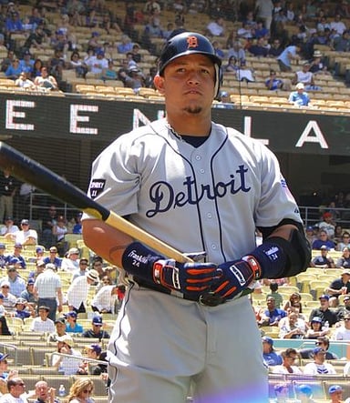 When did Cabrera win his first AL MVP?