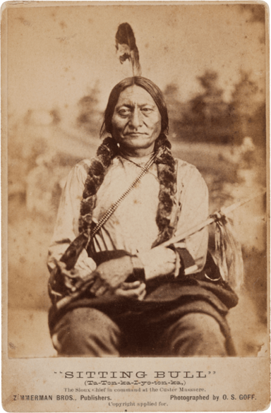 What vision did Sitting Bull have before the Little Bighorn?