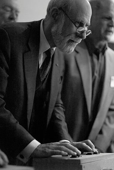 What is Vint Cerf's role in the Internet Society?